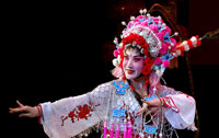 Sichuan Opera performer Cui Guangli