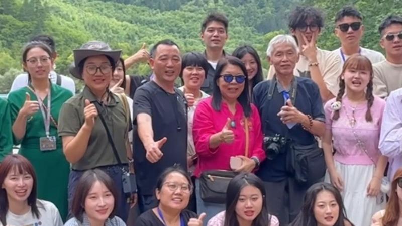 Taiwan youth speak for Jiuzhaigou