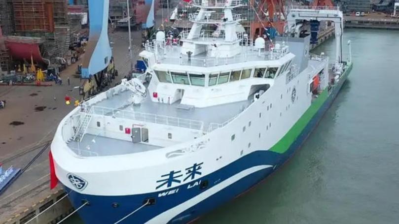 China delivers new deep-sea research vessel 'Future'