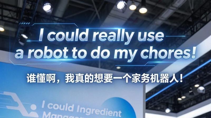 I could really use a robot to do my chores