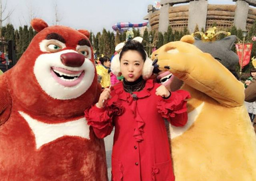 2015年录制少儿频道春节特别节目《过年啦》
