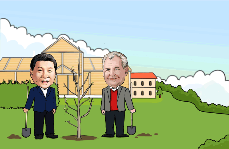 Cartoon Commentary Xi&rsquo;s Czech visit②: Ushering in new era of friendship