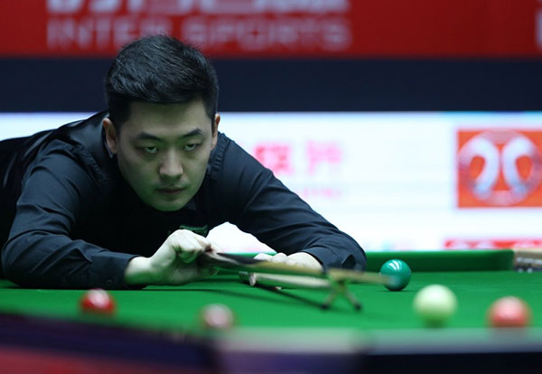 PRC potter wins two matches in one day to reach Last 16 at WPBSA China Open