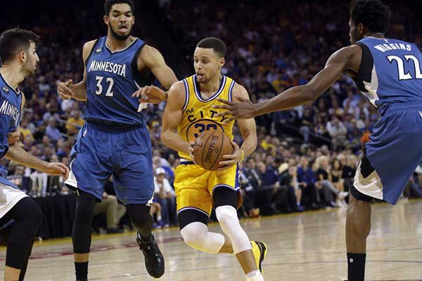 Minnesota 124 - Golden State 117