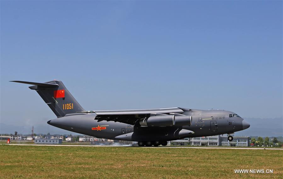 File photo shows the Y-20, China