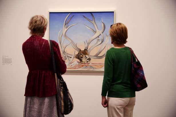 Curators hope this new exhibit will surprise visitors who know the artist for her giant flowers and sun-bleached animal skulls.