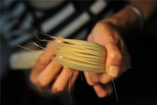 The Huzhou writing brush has always been revered for its craftsmanship.