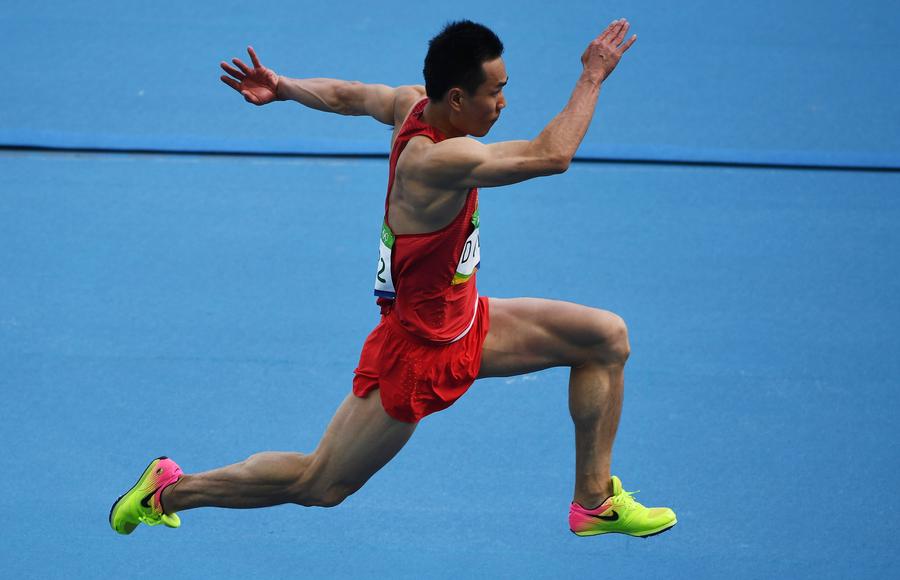 Dong Bin competes. [Photo/Agencies]