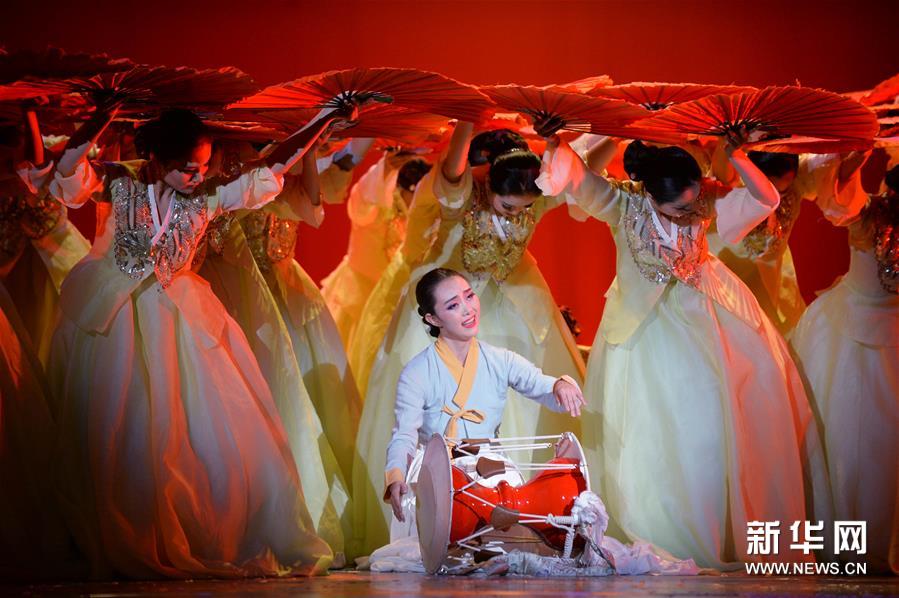 Korean ethnic dance blossoms in Beijing