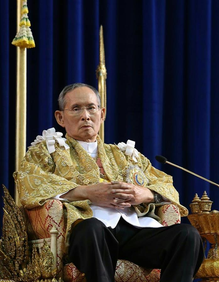 File photo taken on Dec. 5, 2013, released by Thailand