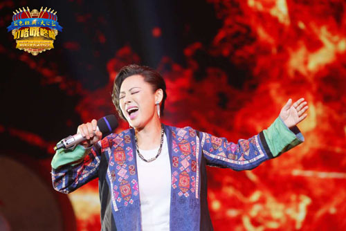 陕西站中宁静豪情演唱《黄土高坡》