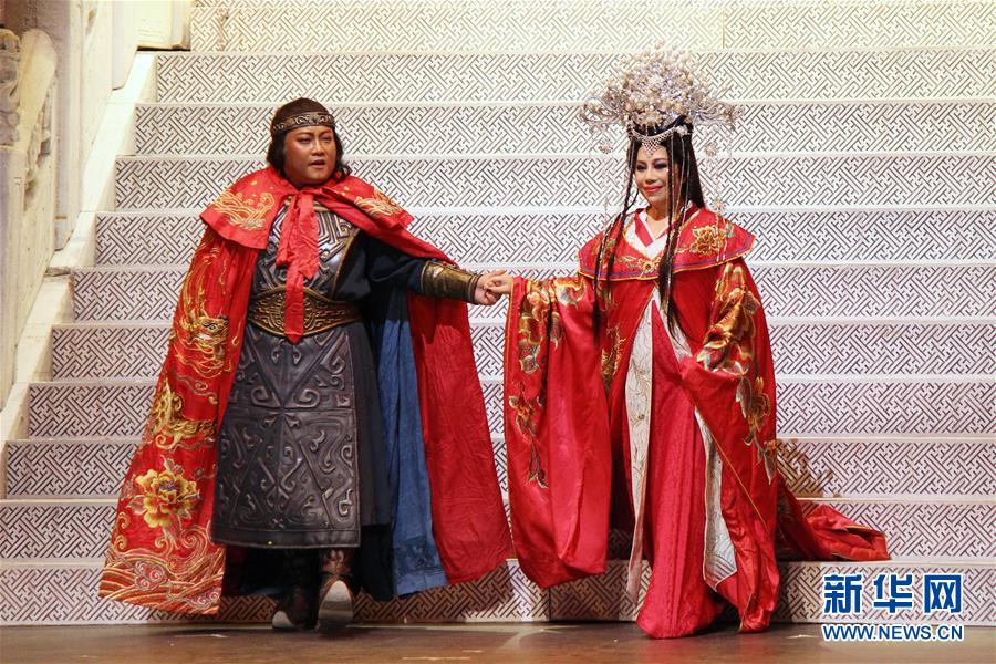 Artists from the China National Opera House have won over local audiences with their own interpretation of Giacomo Puccini