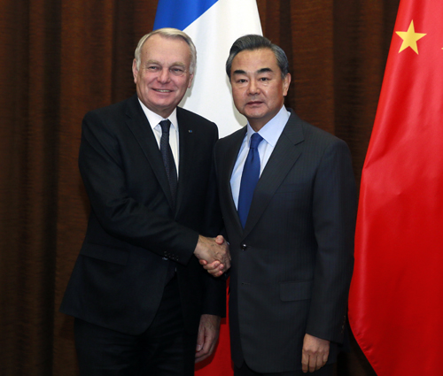 France and China will establish a fund for joint investment in overseas projects. That was the word Monday from France