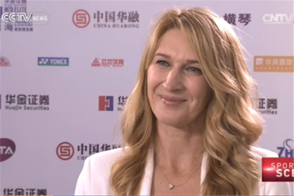 Tennis legend is ambassador for WTA Elite Trophy in Zhuhai.