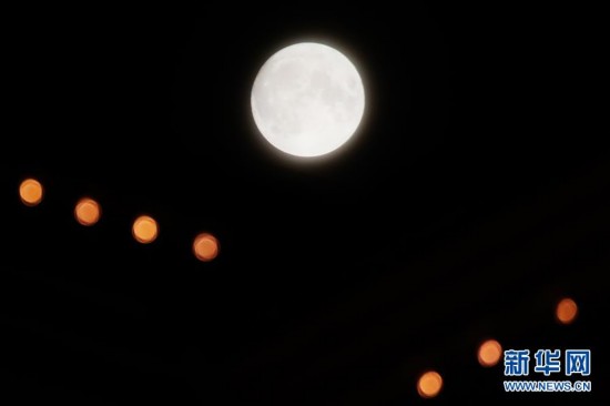 Final supermoon of the year spotted in the skies over China