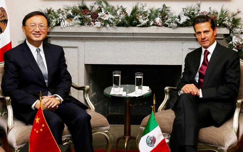 Chinese State Councillor Yang Jiechi has met with the country