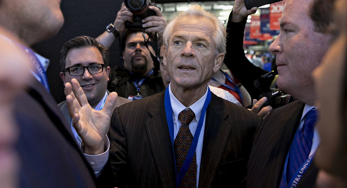 Peter Navarro has long been a critic of China and its trade relationship with the United States. | Getty