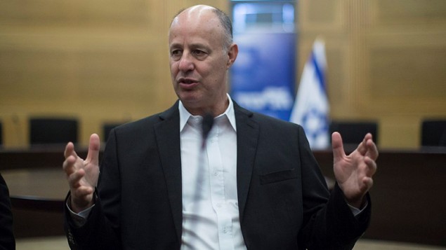 Minister of Regional Cooperation Tzachi Hanegbi. (Yonatan Sindel/Flash90)