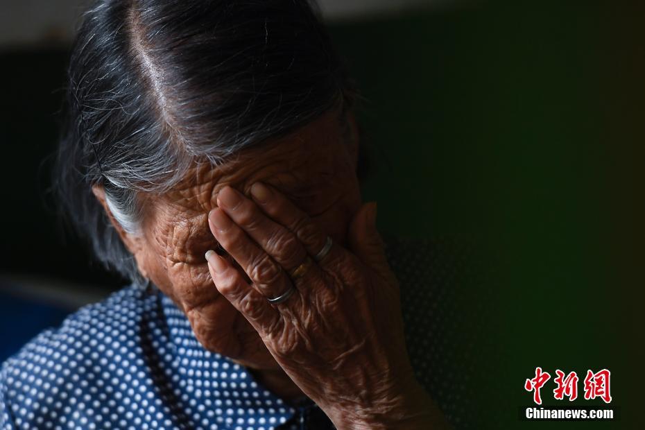 Hao Yuelian, 90, recalled on Aug. 15 in Qingxu County, northern China&rsquo;s Shanxi province, the humiliation of being forced to be a sex slave for Japanese invaders during World War II. 