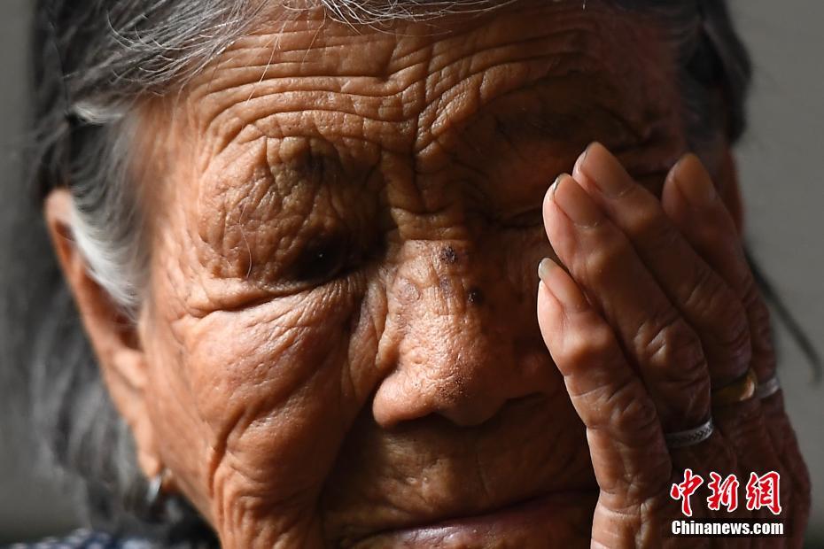 Hao Yuelian, 90, recalled on Aug. 15 in Qingxu County, northern China&rsquo;s Shanxi province, the humiliation of being forced to be a sex slave for Japanese invaders during World War II. 
