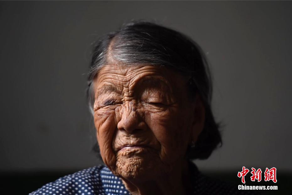 Hao Yuelian, 90, recalled on Aug. 15 in Qingxu County, northern China&rsquo;s Shanxi province, the humiliation of being forced to be a sex slave for Japanese invaders during World War II. 