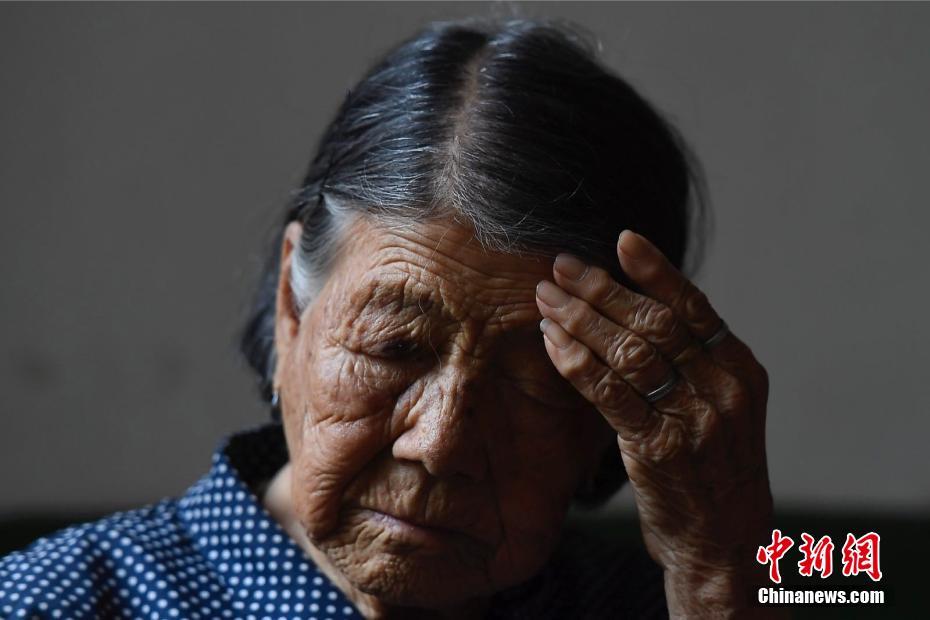 Hao Yuelian, 90, recalled on Aug. 15 in Qingxu County, northern China&rsquo;s Shanxi province, the humiliation of being forced to be a sex slave for Japanese invaders during World War II. 