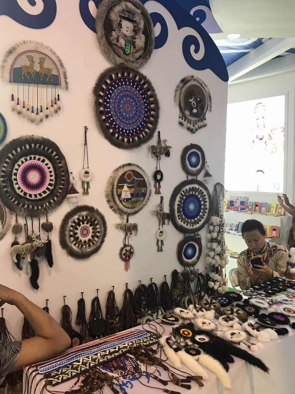  Inner Mongolia stall at the expo. 