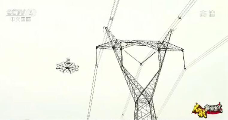 参与巡线工作的无人机