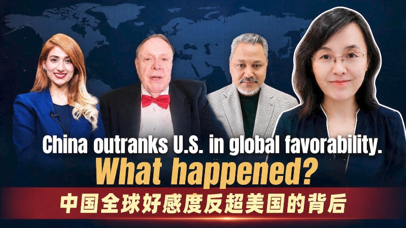 China outranks the U.S. in global favorability. What happened?