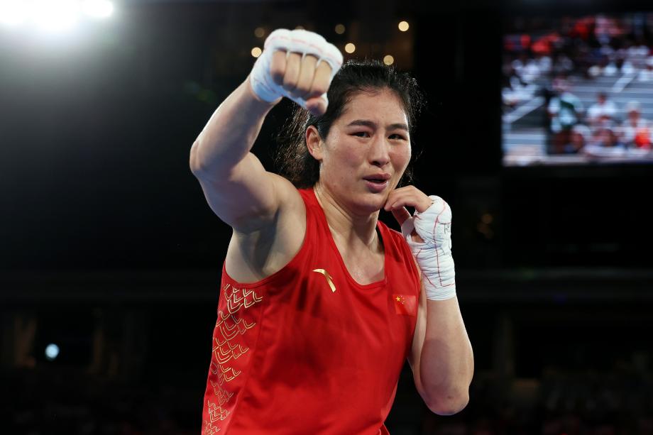 [图]圆梦巴黎！李倩夺得拳击女子75公斤级金牌