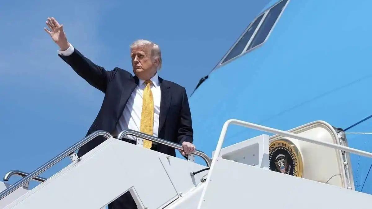 U.S. President Donald Trump on trip to Beijing