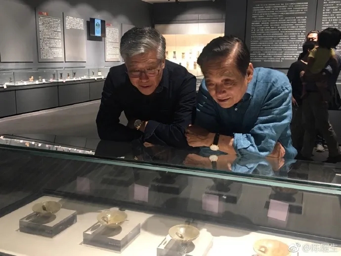 2017年5月17日，韩美林先生到访常州油灯博物馆，他说“万万没有想到”。