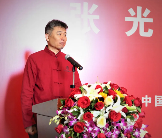 展览开幕式由山东省美术家协会副秘书长王宁主持