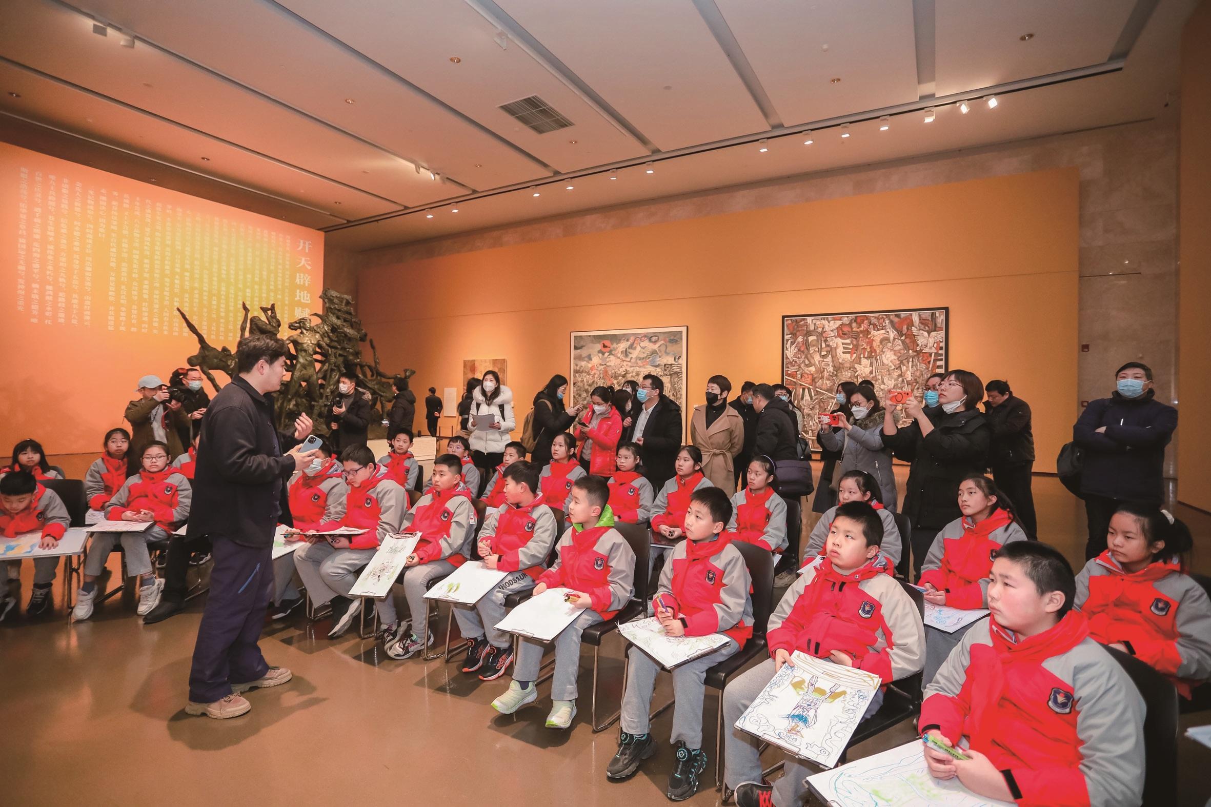 中华艺术宫（上海美术馆）为小学生带来“开学第一课”