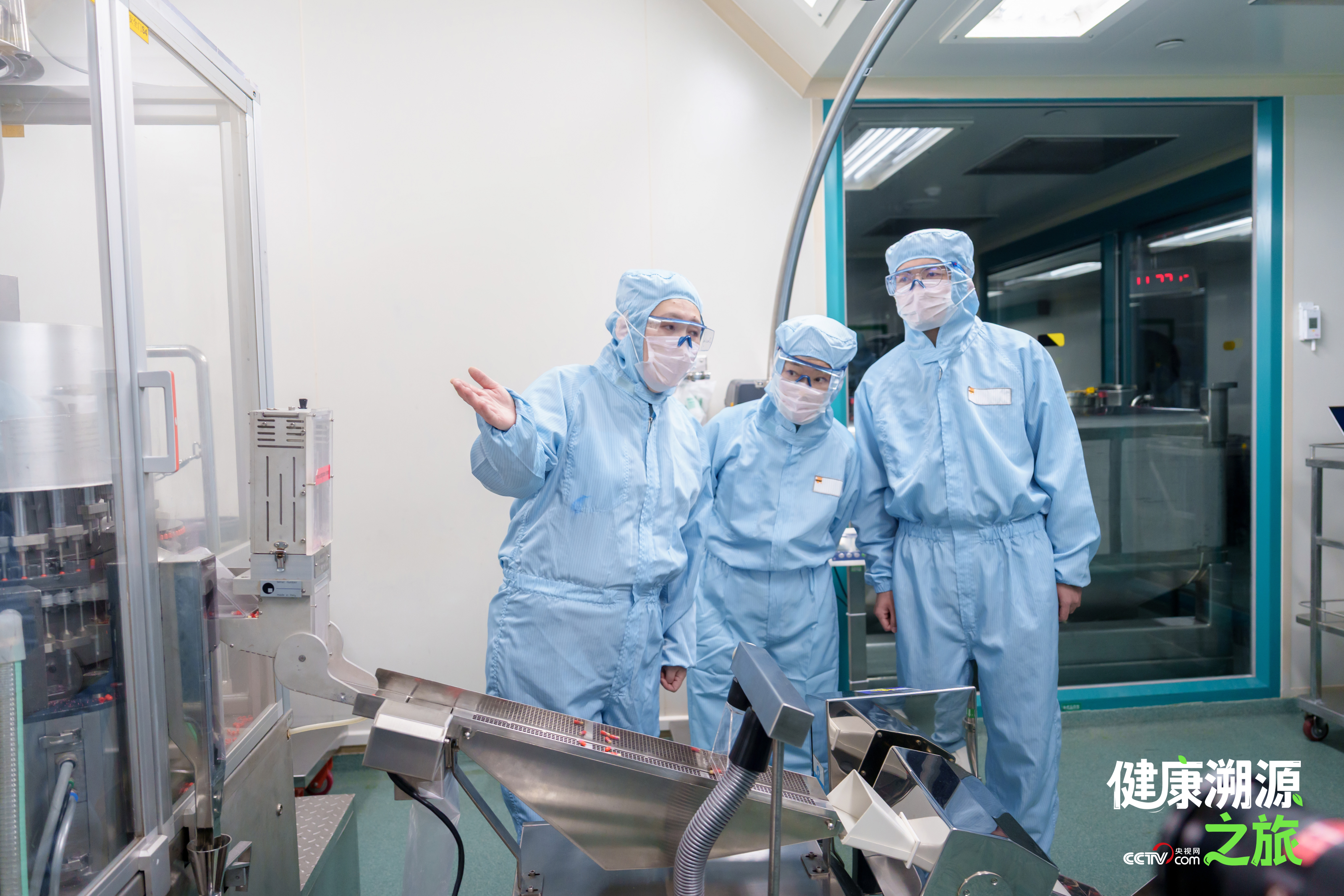 中美史克天津工厂自动化生产线