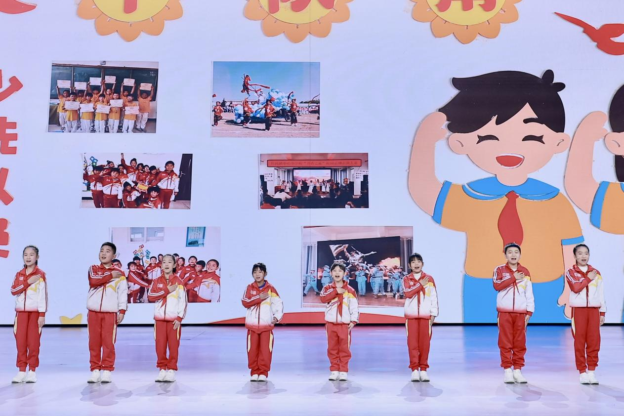 黑龙江省安达市任民镇中心小学 学生代表