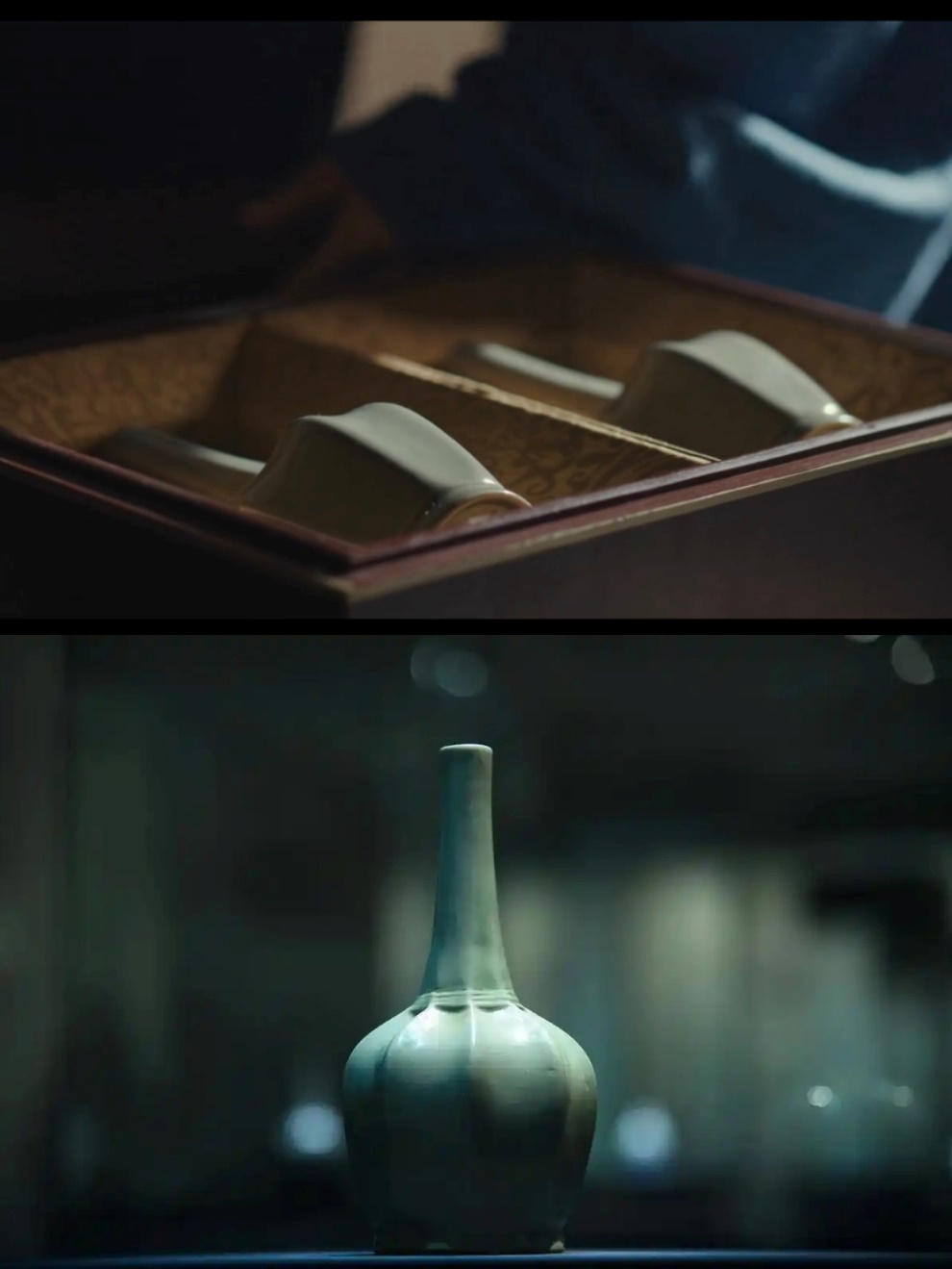 越窑秘色八棱净水瓶